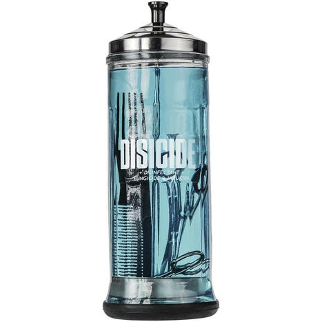 Hair Tools Disicide Large Glass Jar 1100 ml - Hair and Beauty World