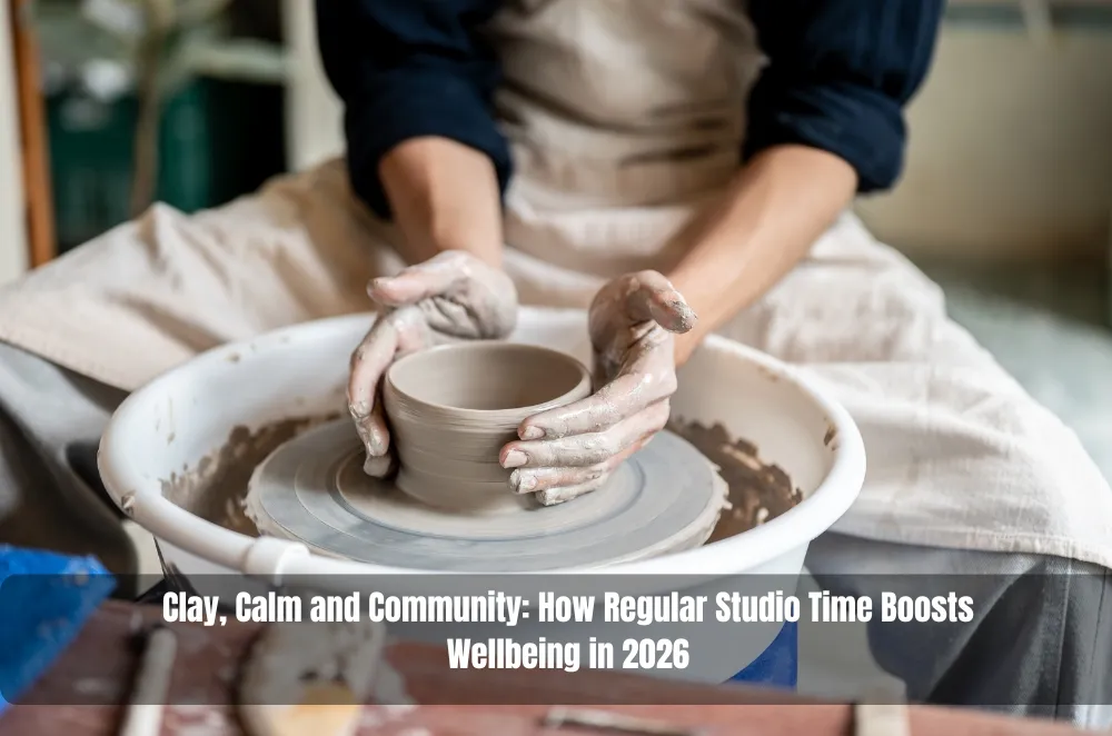 Clay, Calm and Community: How Regular Studio Time Boosts Wellbeing in 2026