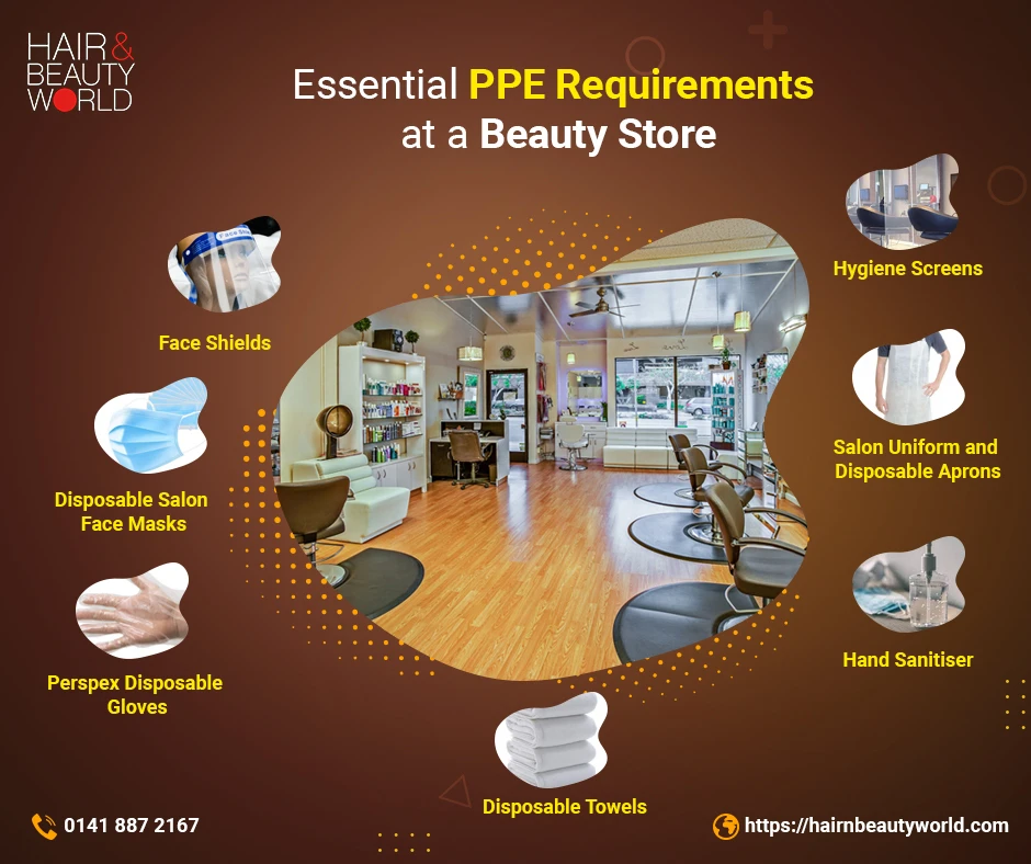 Essential PPE Requirements at a Beauty Hair Store