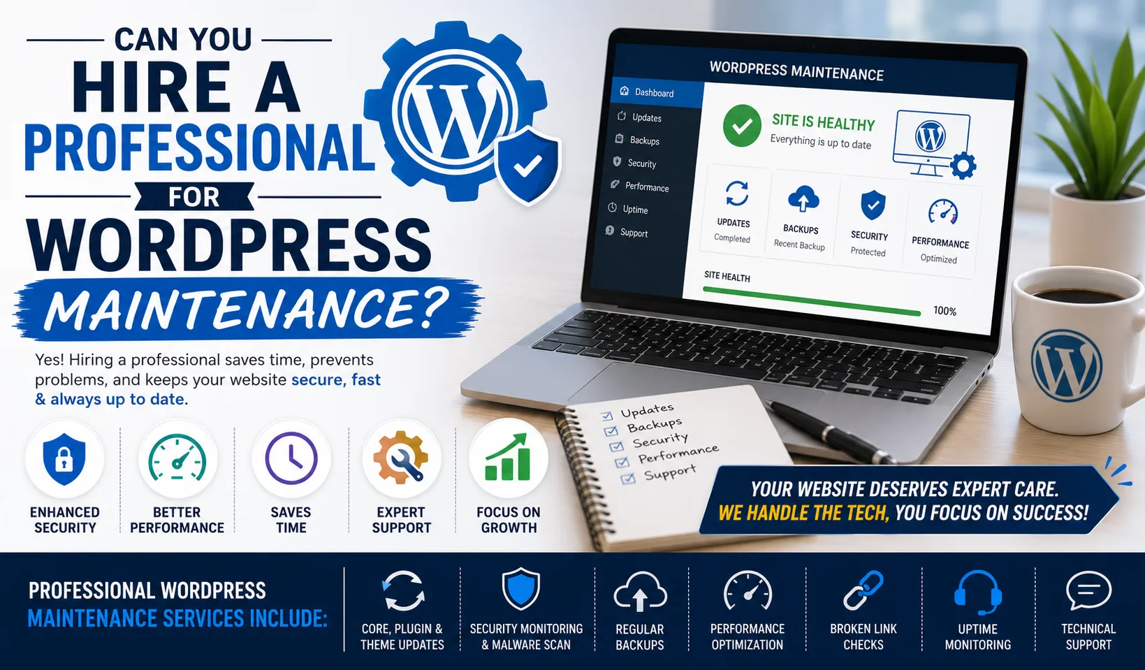 Can You Hire a Professional for WordPress Maintenance?