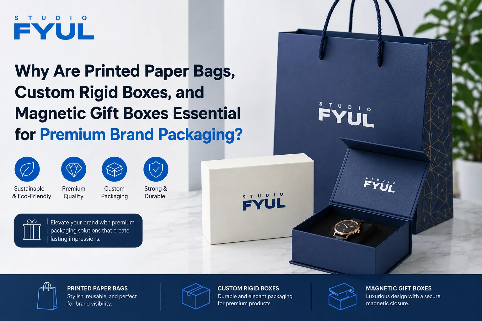 Why Are Customized Gift Boxes and Magnetic Gift Boxes the Best Choice from Rigid Box Manufacturers in Delhi?