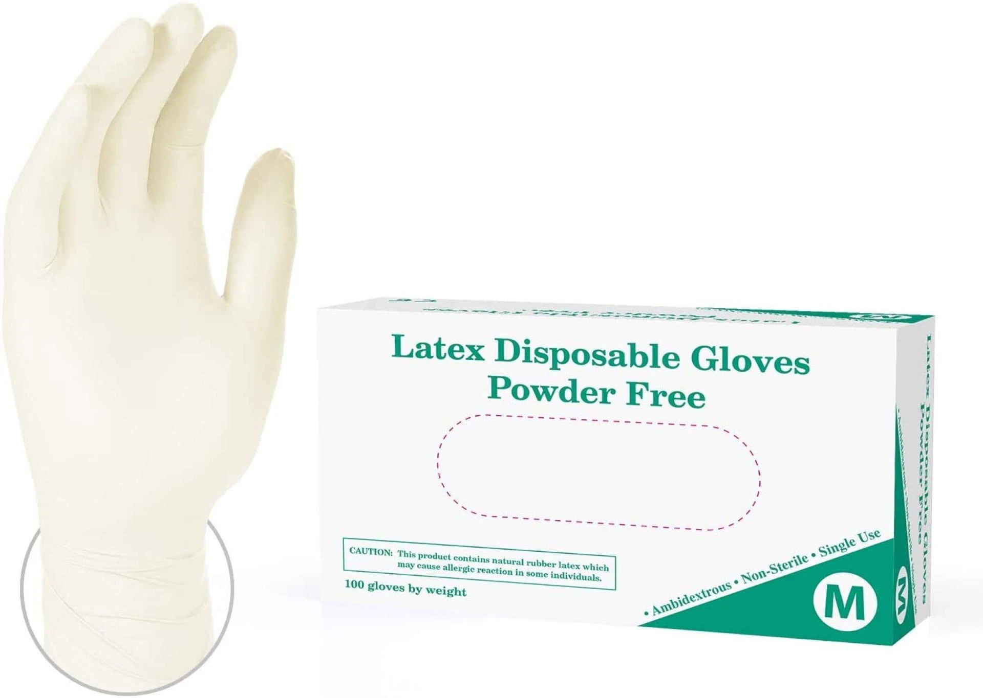 Latex Powder Free 100 pack Various Sizes