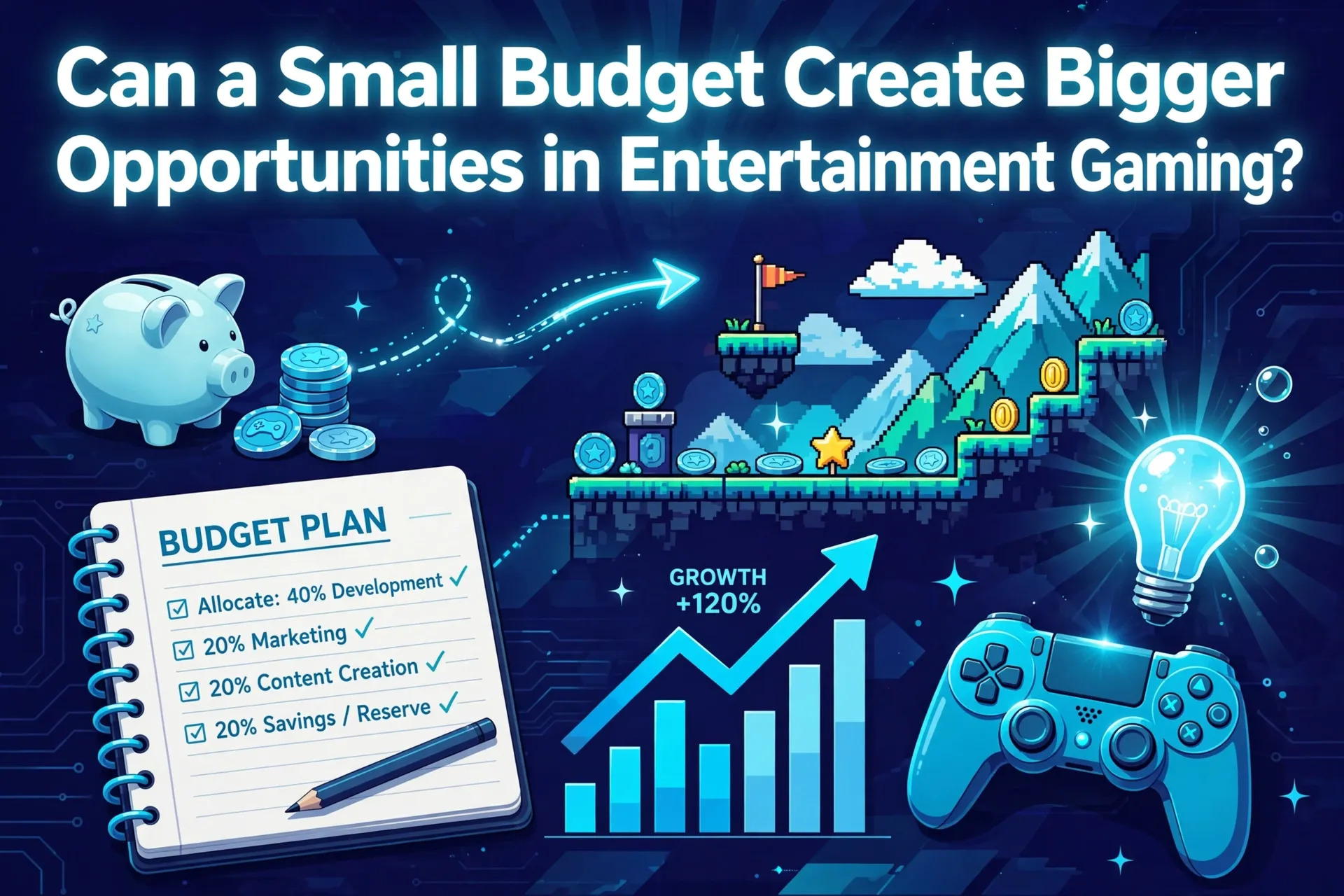 Can a Small Budget Create Bigger Opportunities in Entertainment Gaming?