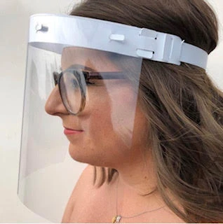 Full-face Shield Visor With Foam Headband
