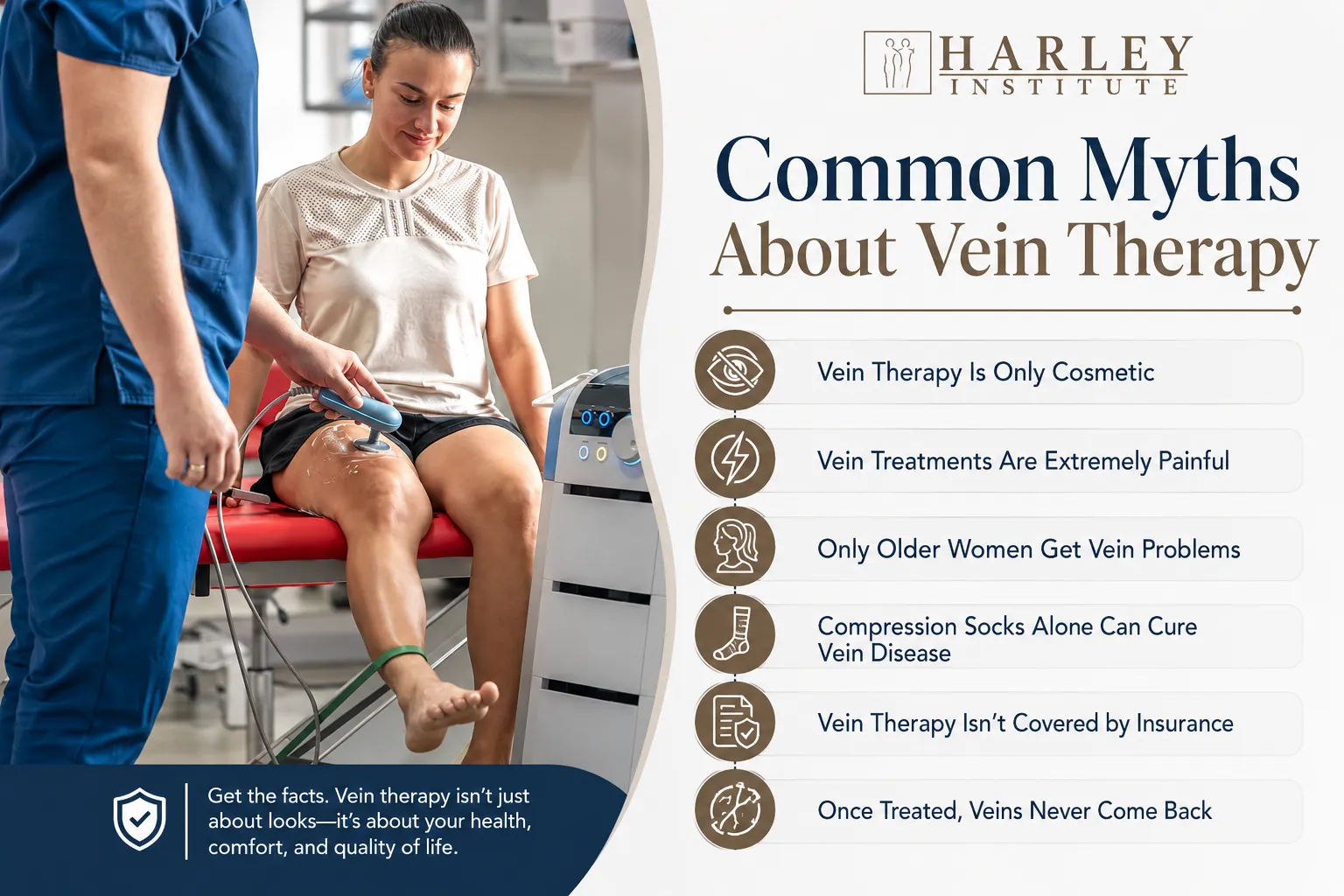 6 Common Myths About Vein Therapy You Shouldn't Believe