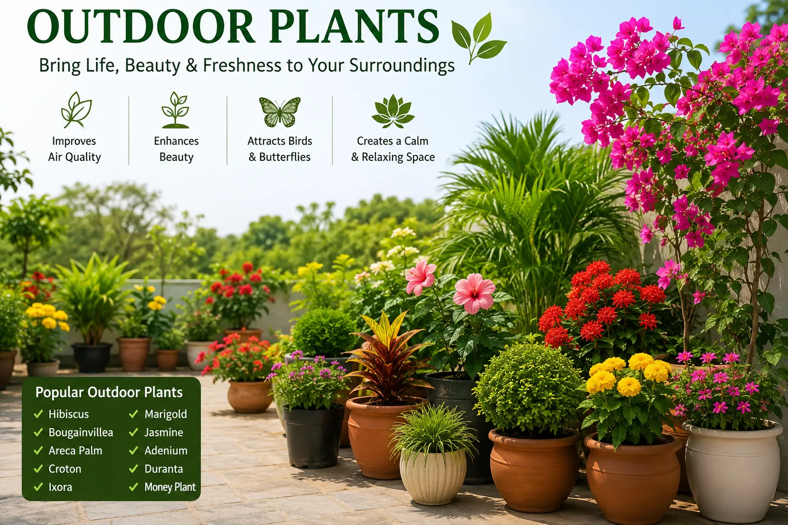 Outdoor Plants: Transform Your Garden with Nature’s Finest Greenery