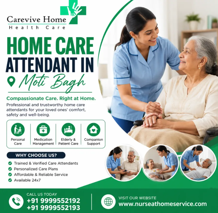 Professional Nurses For Home Care In Ghaziabad Services