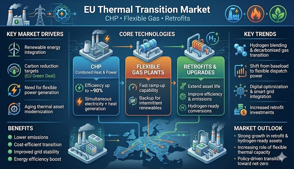 Europe’s Thermal Transition Market: Key Drivers and Opportunities