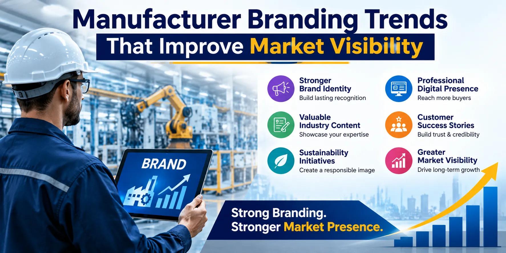 Manufacturing Branding Trends That Improve Market Visibility