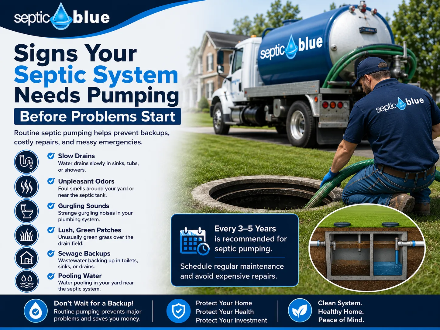 Signs Your Septic System Needs Pumping Before Problems Start