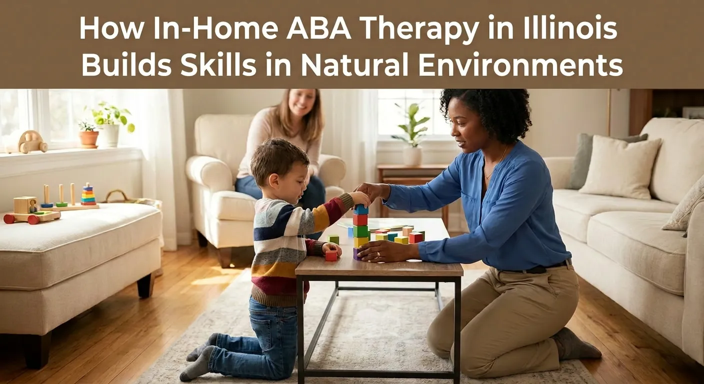 How In-Home ABA Therapy in Illinois Builds Skills in Natural Environments
