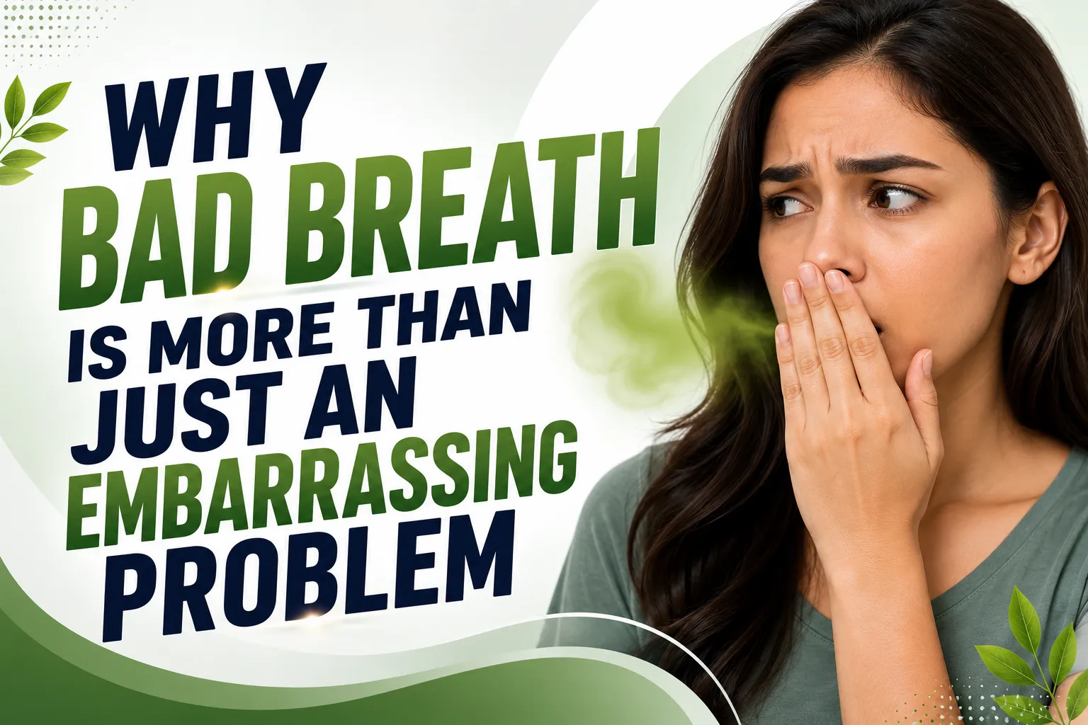 Why Bad Breath Is More Than Just an Embarrassing Problem