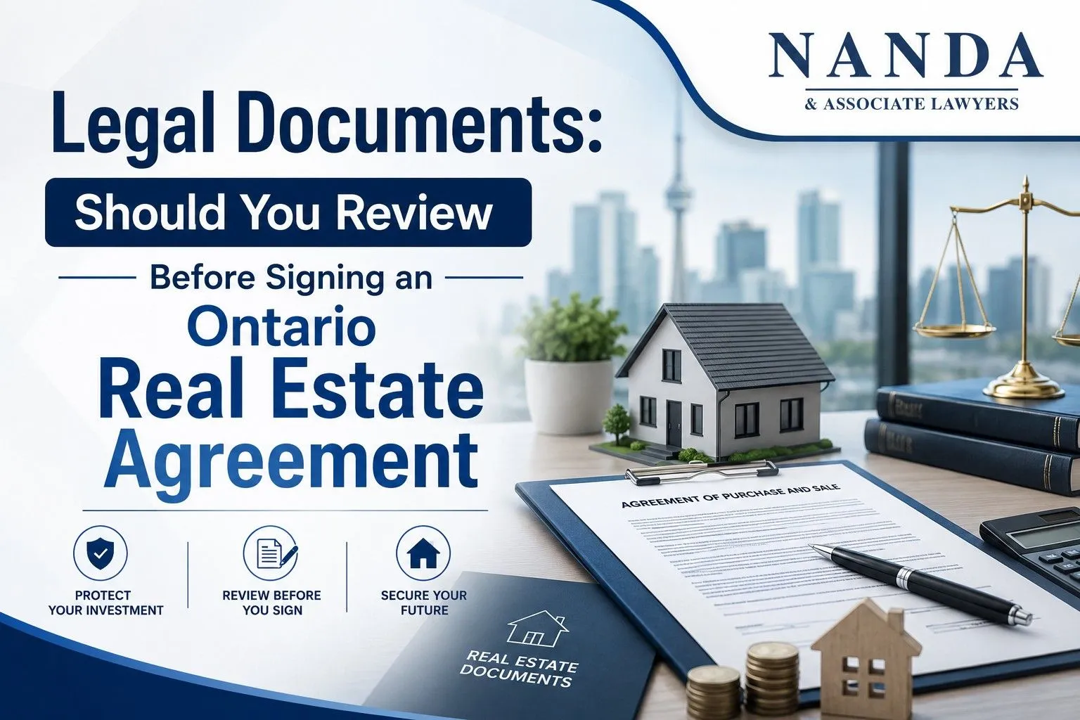 Which Legal Documents Should You Review Before Signing an Ontario Real Estate Agreement?
