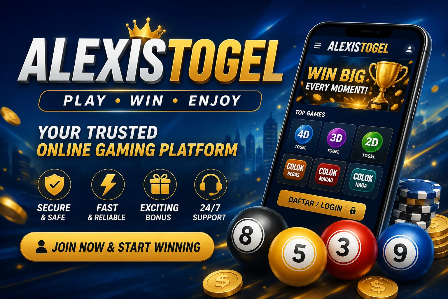 Alexistogel: A Simple Guide to Online Lottery Gaming Platform
