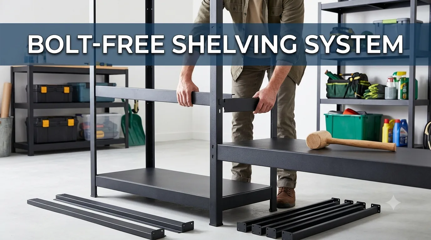 Bolt Free Shelving System vs Traditional Shelving: Which Is Better?
