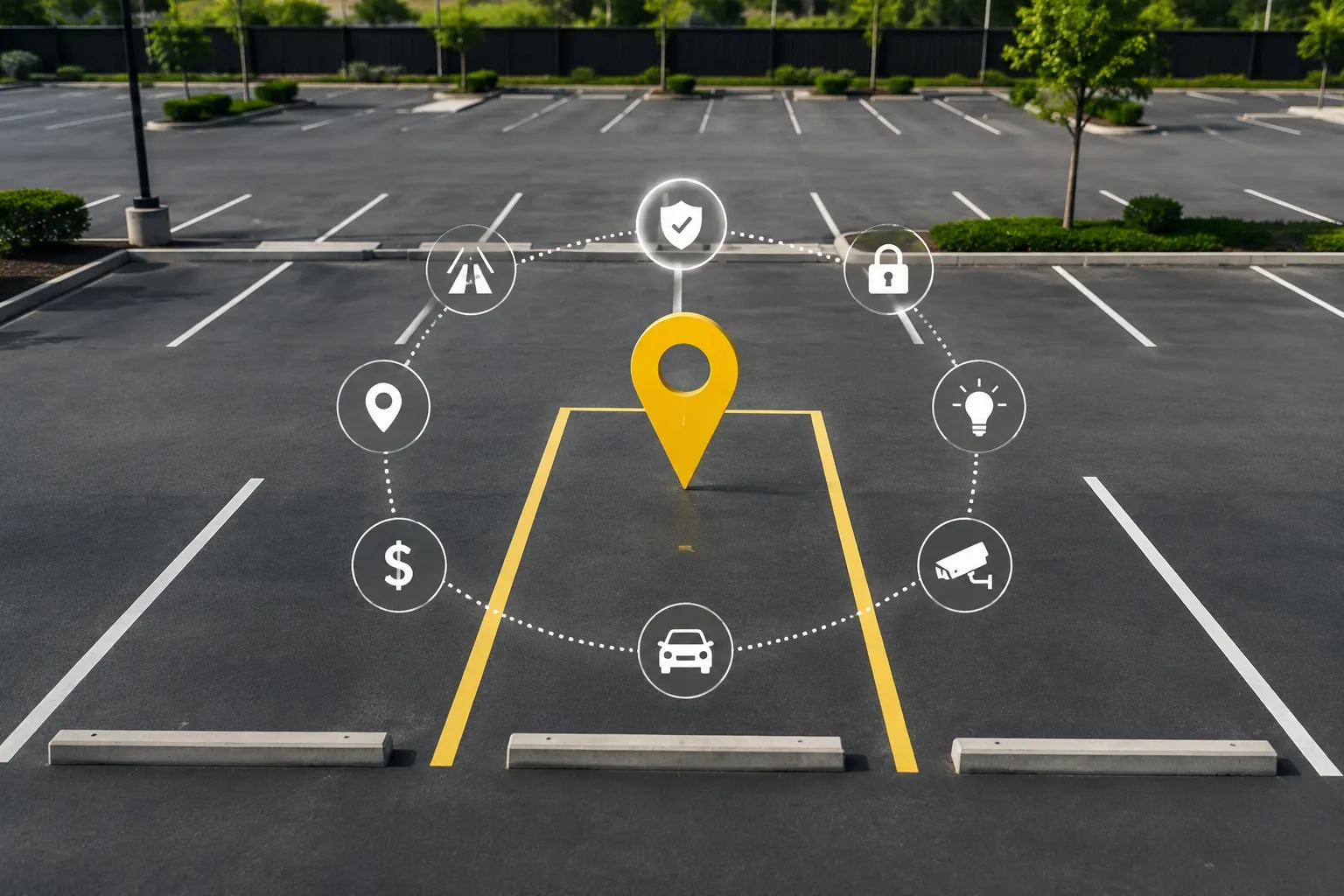 What to Look for When Offering Parking Lot for Rent