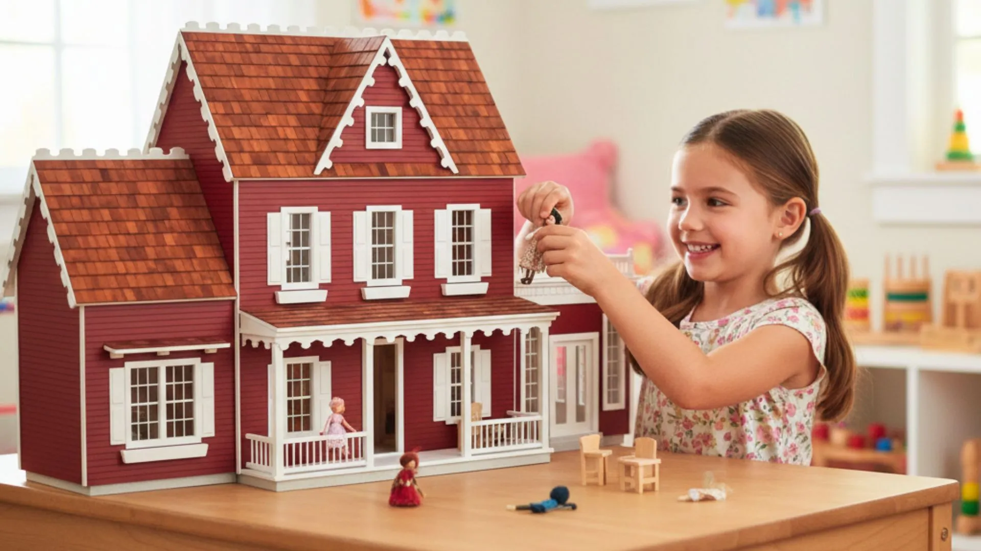 How Wooden Doll House Kits Help Improve Creativity, Focus, and Mindfulness