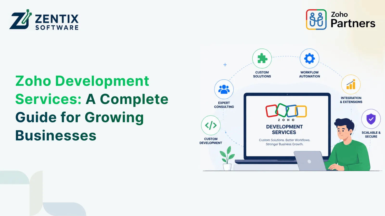 Why Zoho Development Services Are Essential for Growing Businesses