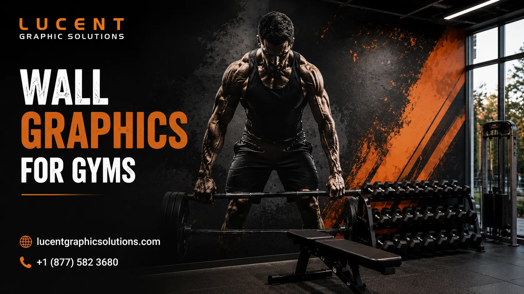 Wall Graphics for Gyms: Why the Right Walls Can Motivate Before the First Workout