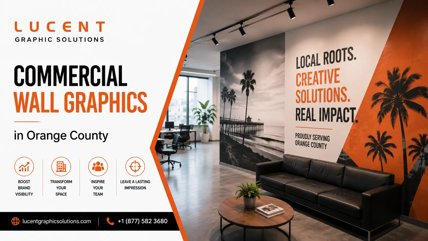 Commercial Wall Graphics in Orange County: The Quiet Upgrade That Changes How Customers See Your Business
