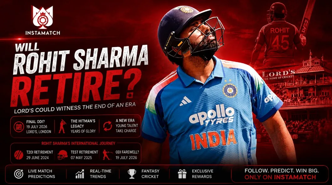 Rohit Sharma's ODI Era Nears End: Match Insights on instamatch