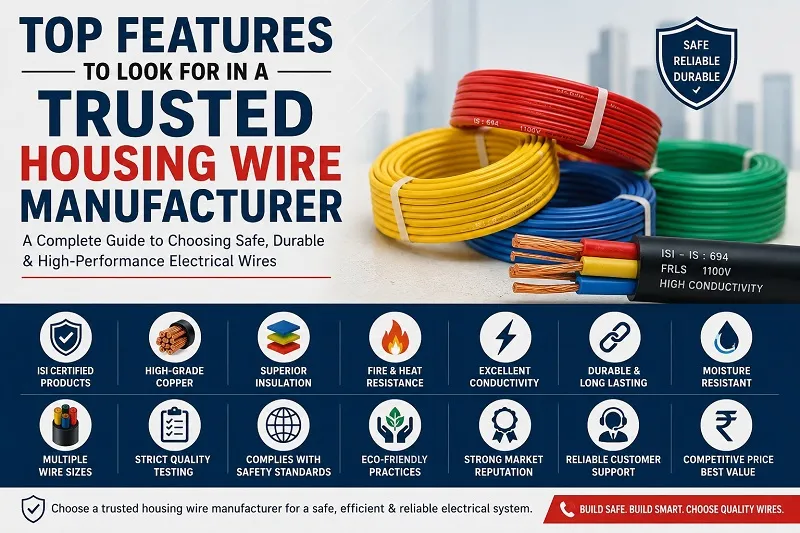 Top Features to Look for in a Trusted Housing Wire Manufacturer