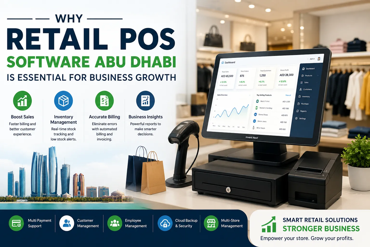 Why Retail POS Software Abu Dhabi Is Essential for Business Growth