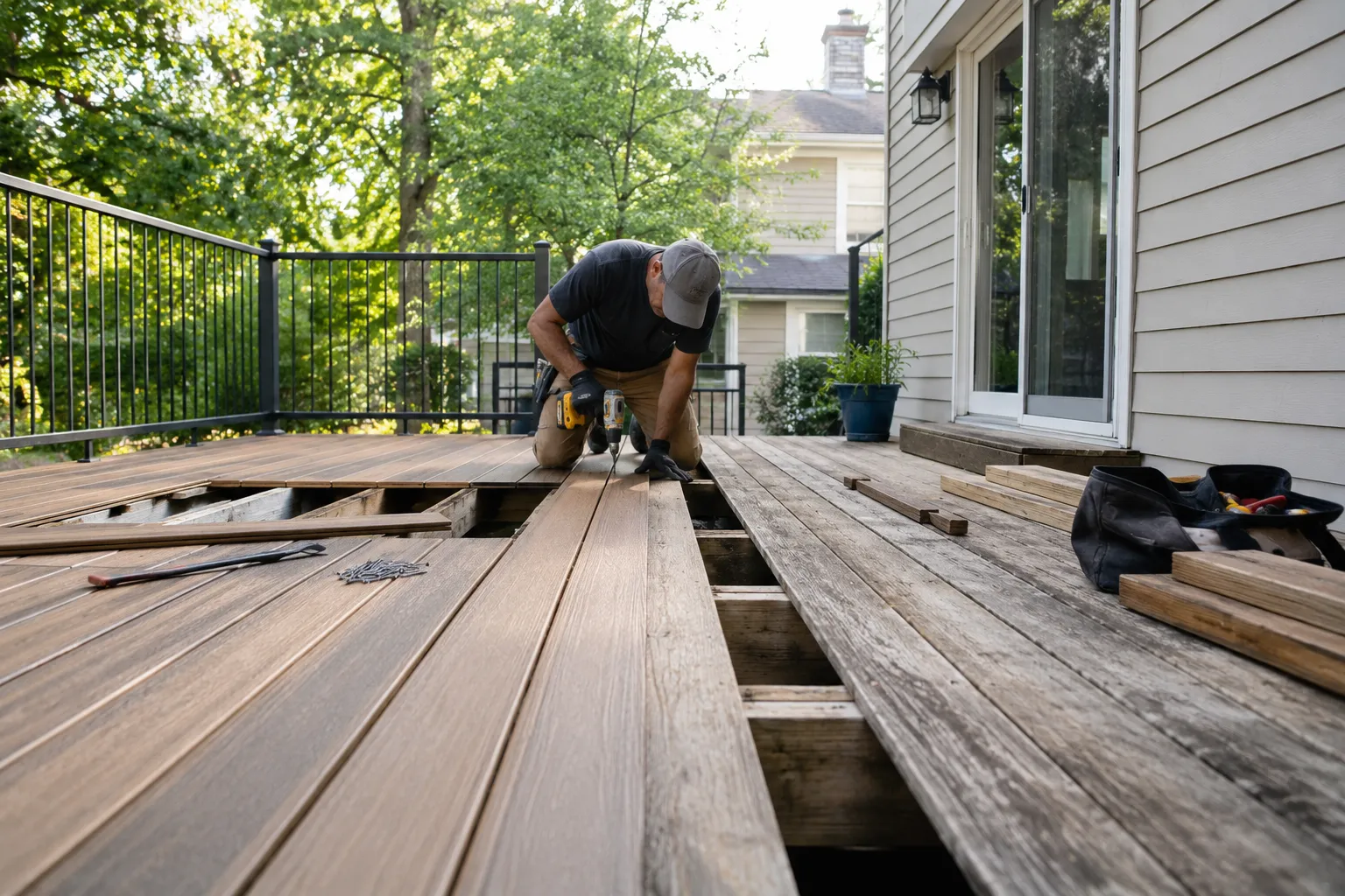 Transform Your Outdoor Space with a Beautiful Custom Deck