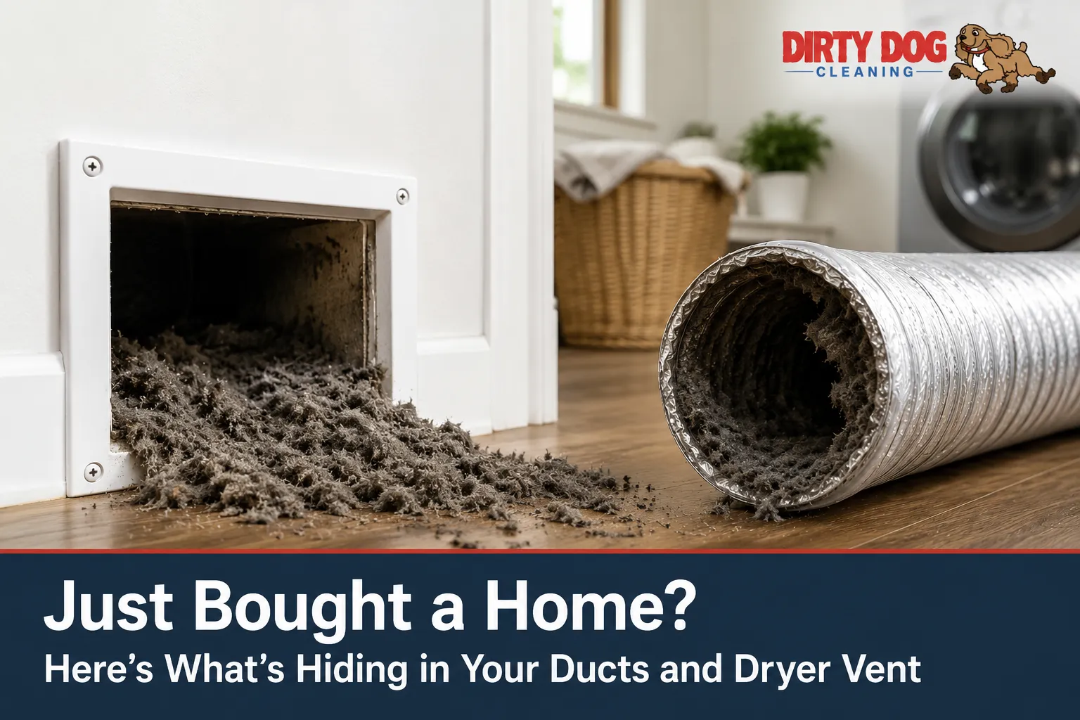 Just Bought a Home? Here's What's Hiding in Your Ducts and Dryer Vent