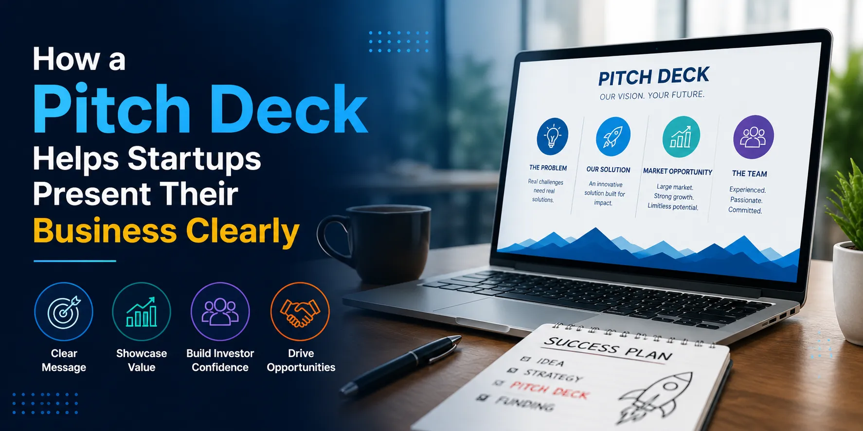 How a Pitch Deck Helps Startups Present Their Business Clearly
