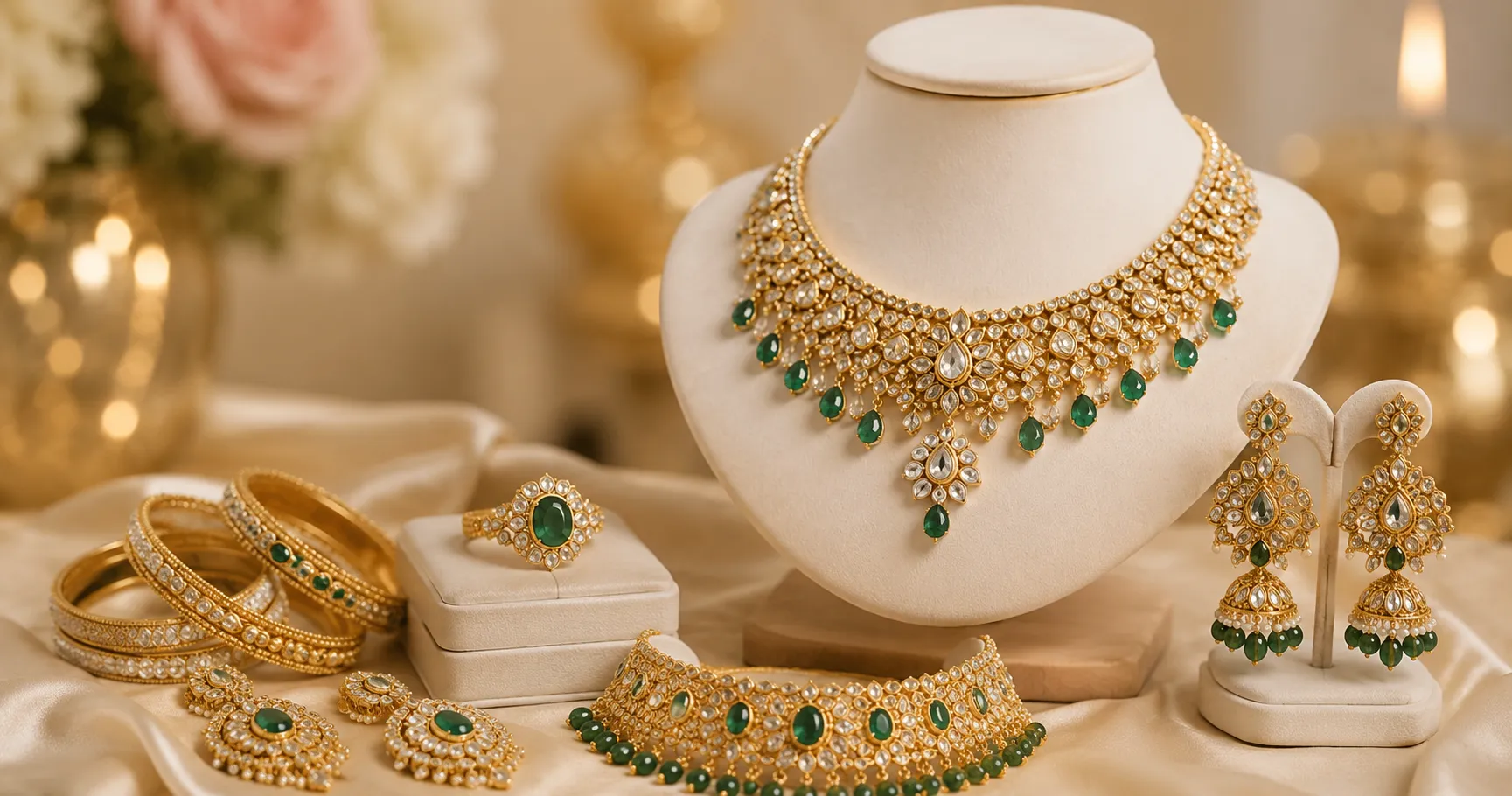 How to Choose the Best Wedding Bridal Jewellery Set Easily Today?