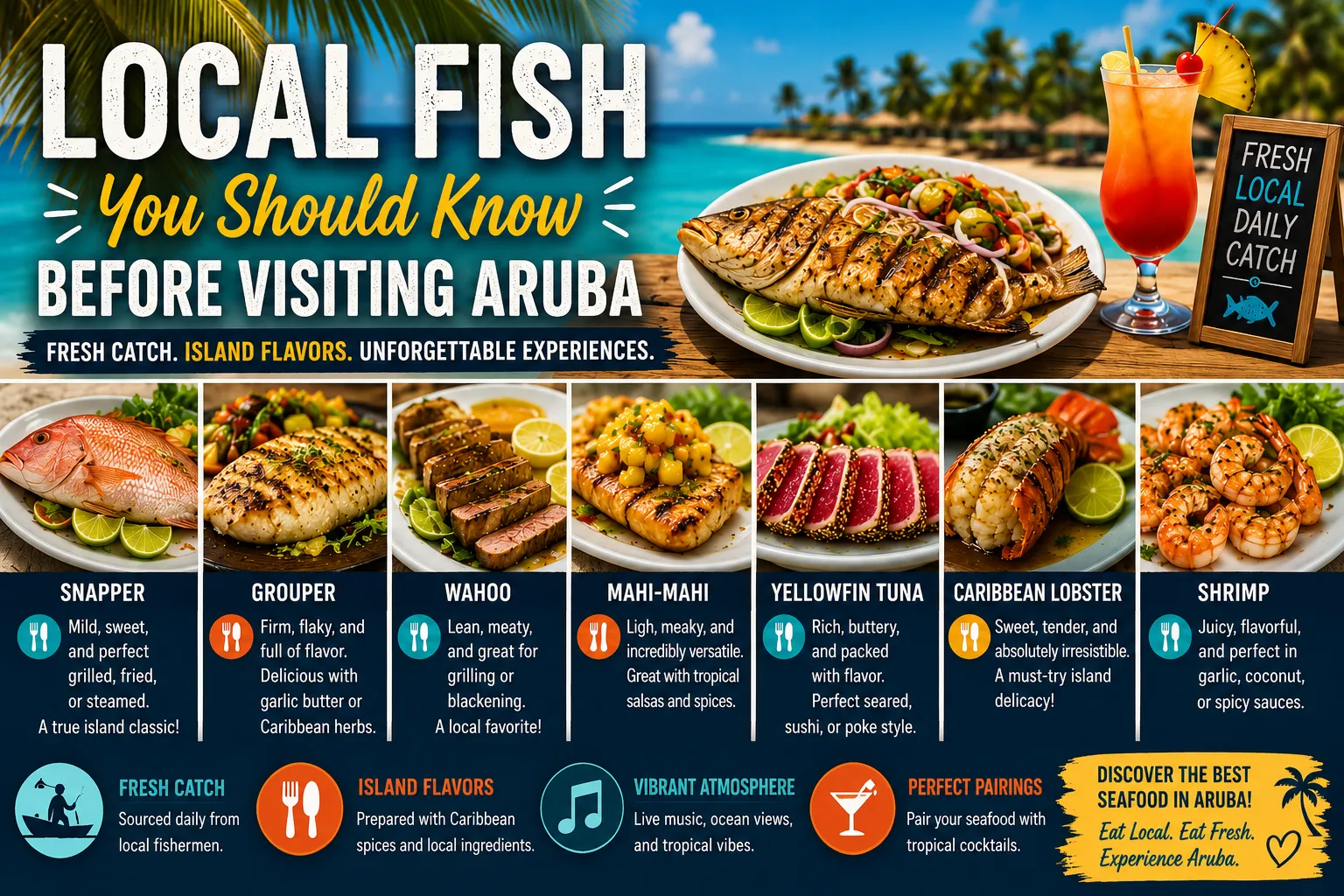 Local Fish You Should Know Before Visiting Aruba