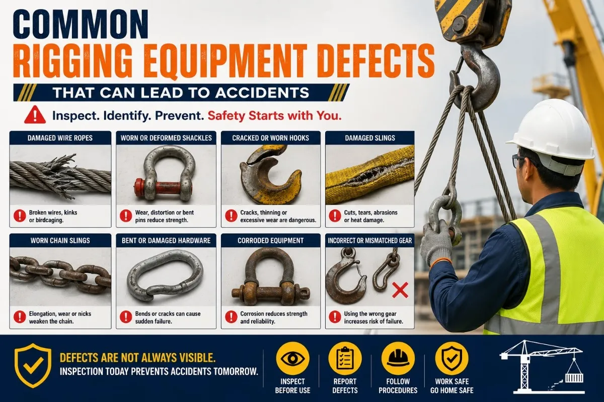 Common Rigging Equipment Defects That Can Lead to Accidents Essay