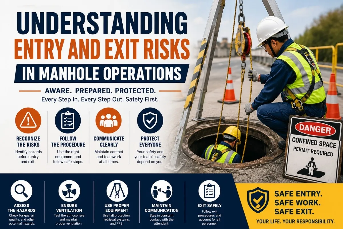 Understanding Entry and Exit Risks in Manhole Operations