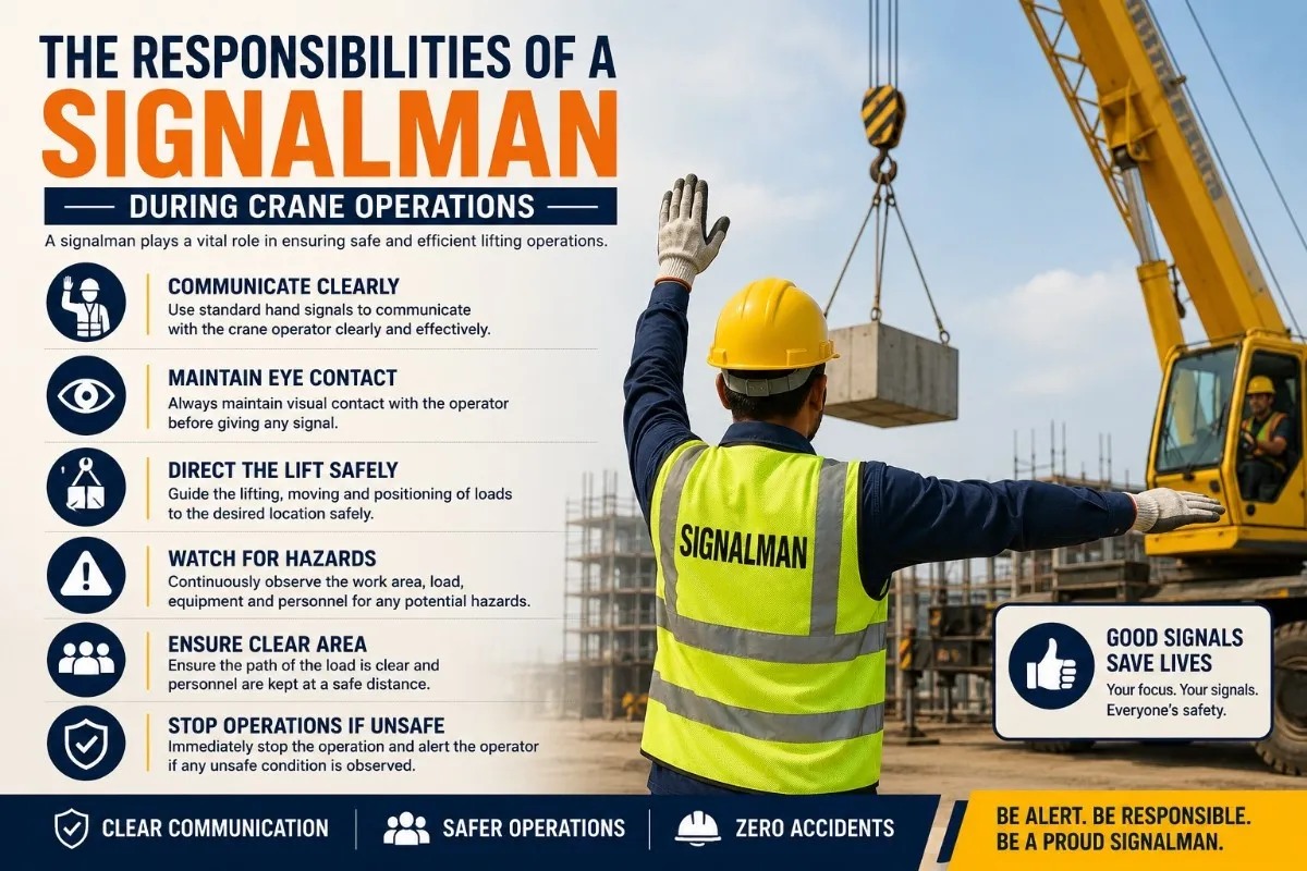 The Responsibilities of a Signalman During Crane Operations