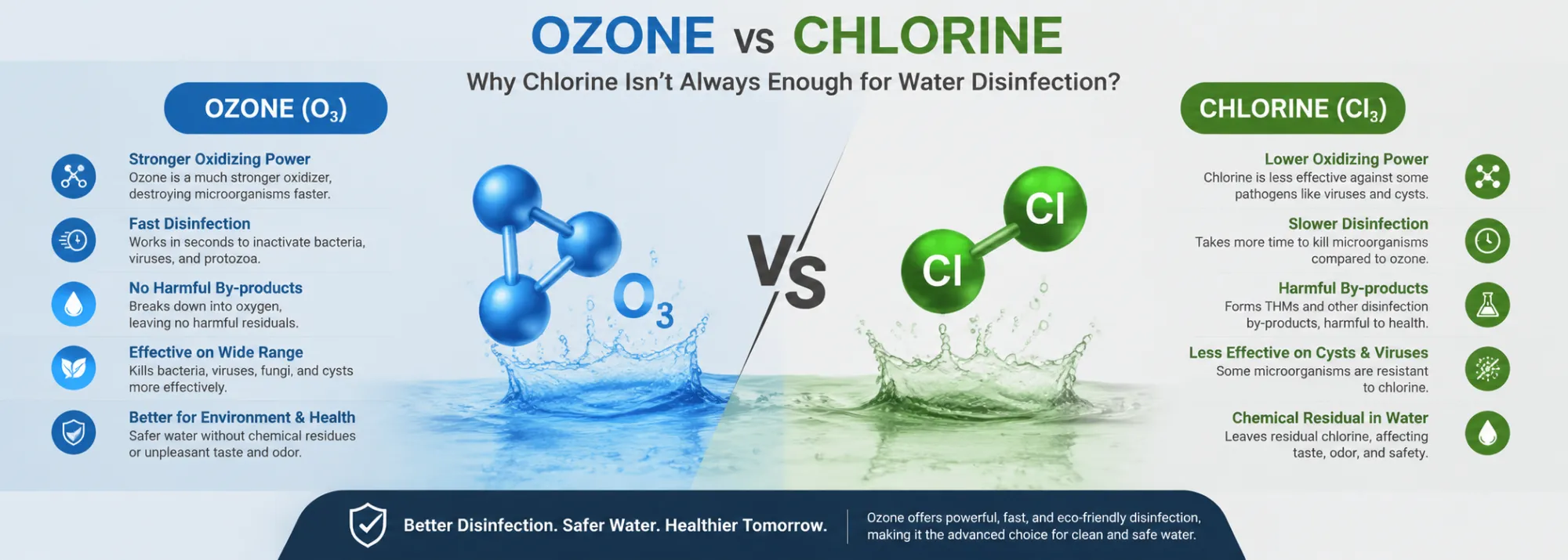 Why Chlorine Isn't Always Enough for Water Disinfection?