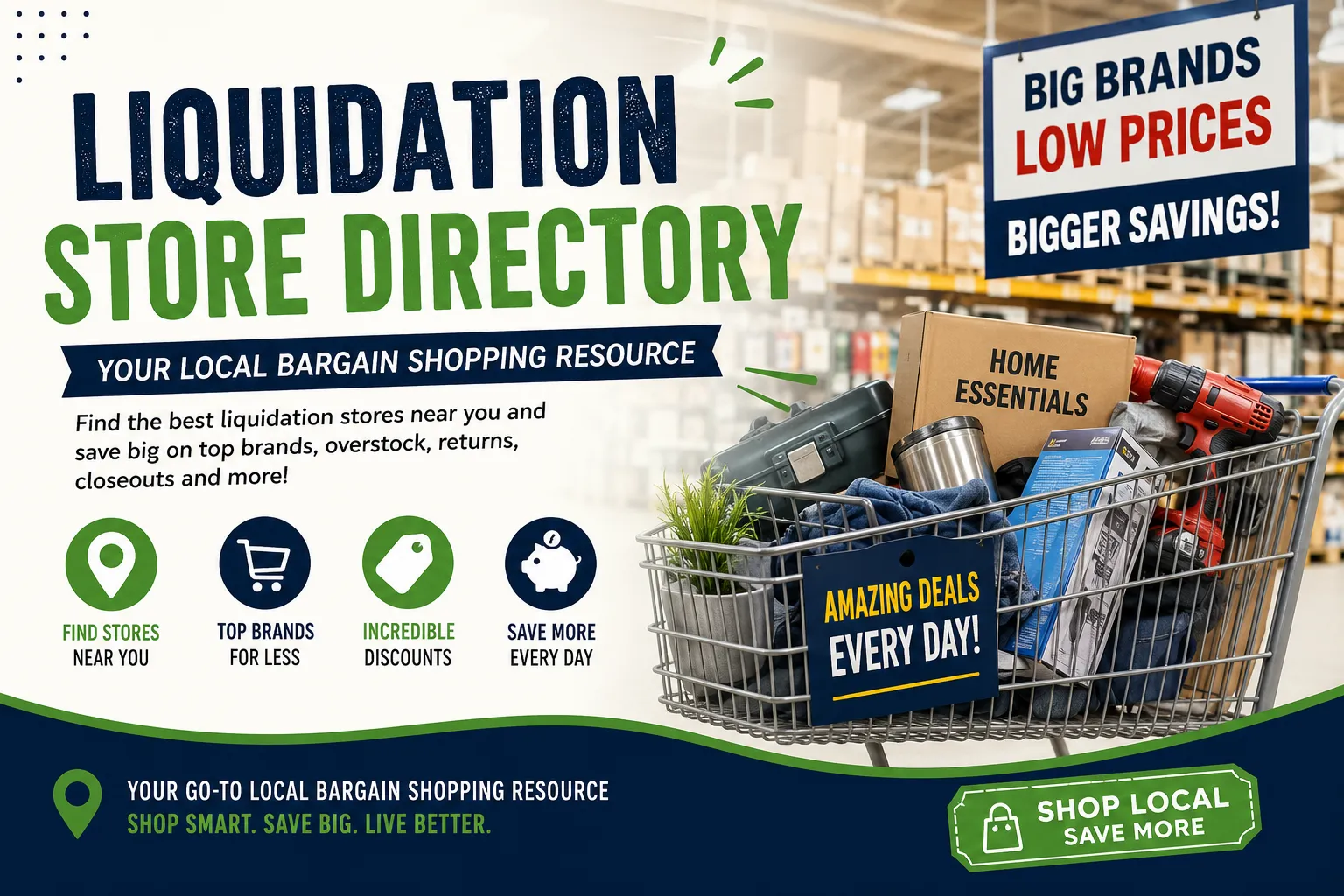 Liquidation Store Directory: Your Complete Local Bargain Shopping Resource