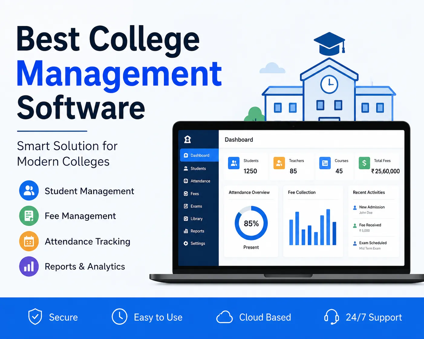 How Colleges Use Management Software in Daily Operations