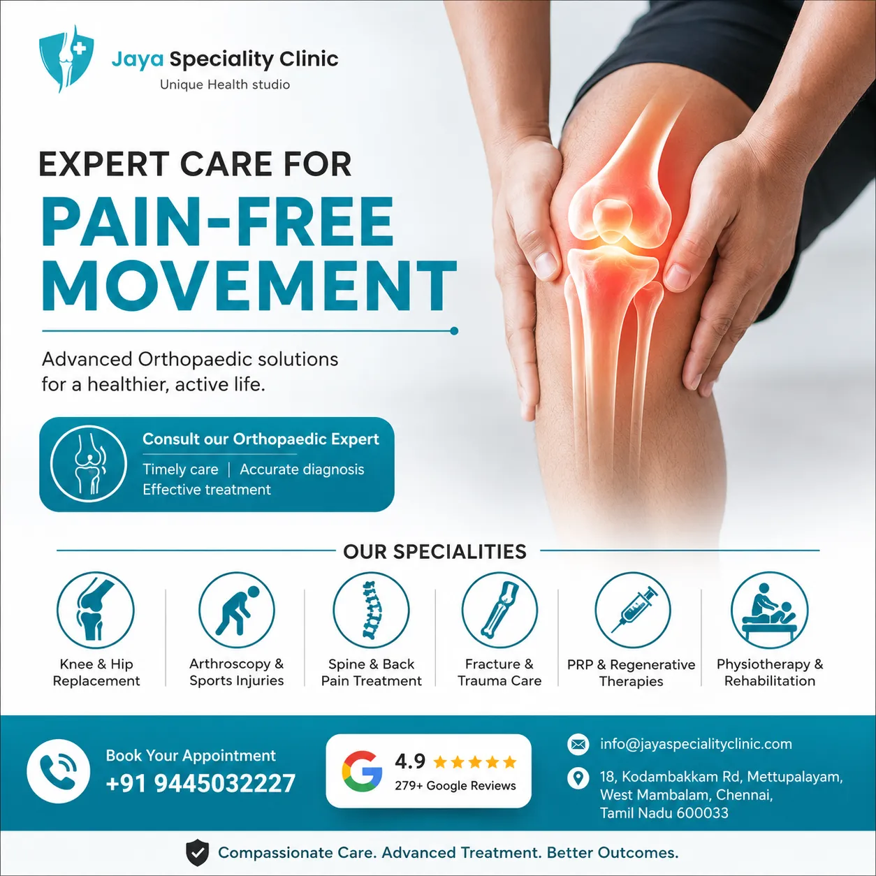 How to Choose a Knee Replacement Surgeon in Chennai: 10 Expert Tips Before You Decide