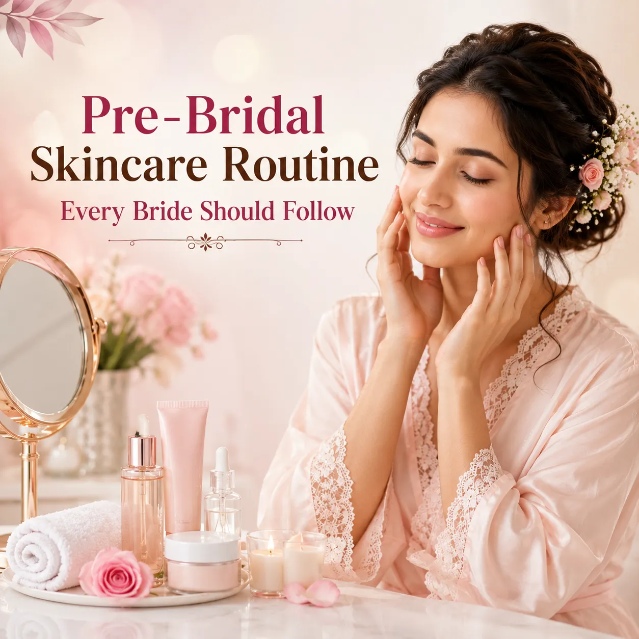 Pre-Bridal Skincare Routine Every Bride Should Follow
