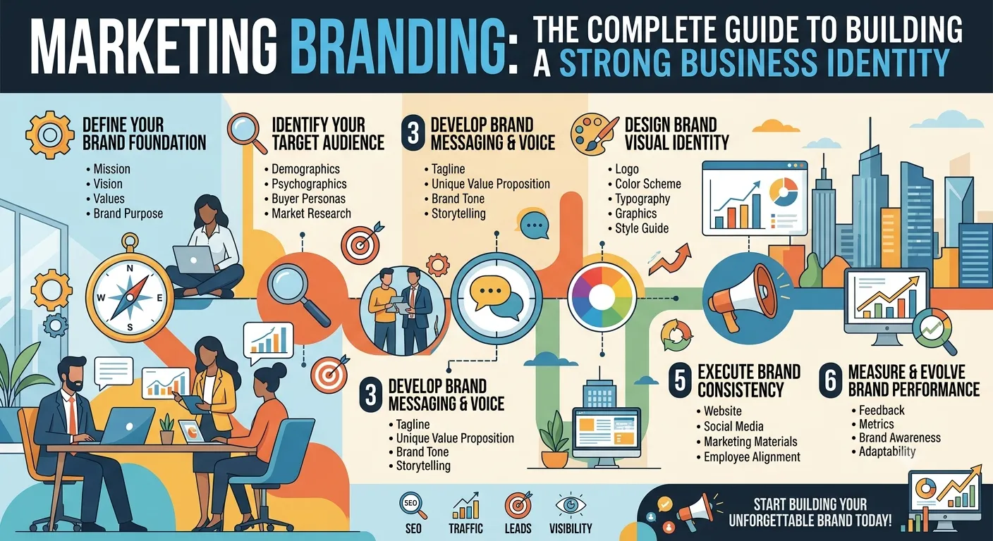 Marketing Branding: The Complete Guide to Building a Strong Business Identity