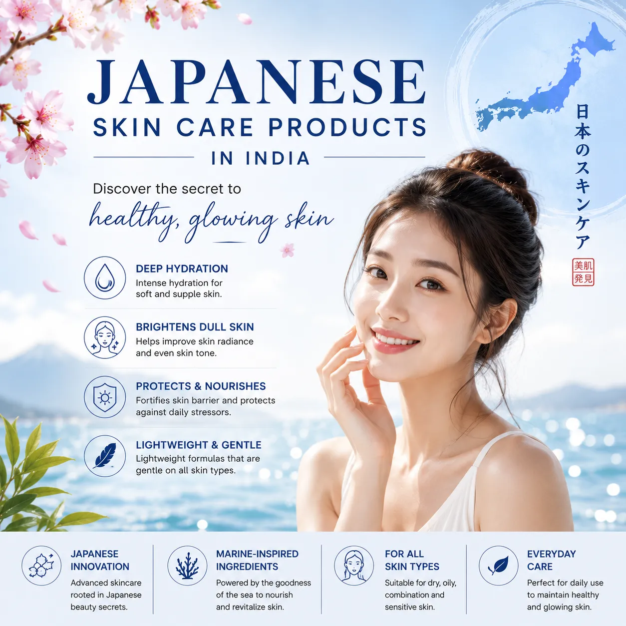 Japanese Skin Care Products in India: The Secret to Healthy, Glowing Skin