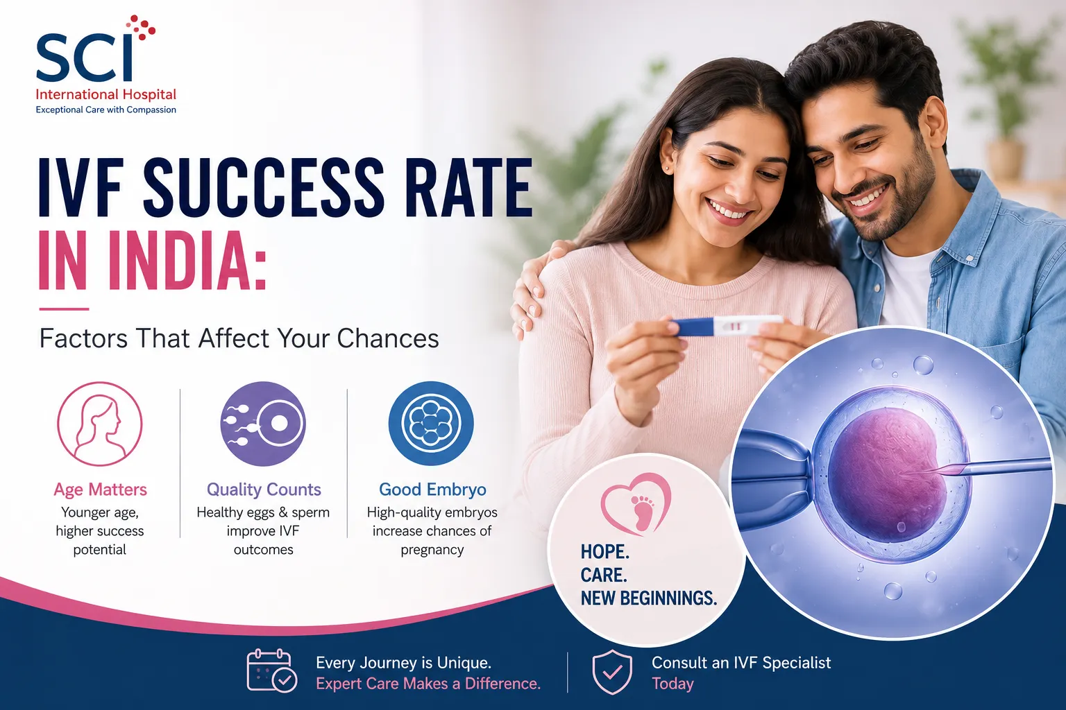 IVF Success Rate in India: Factors That Affect Your Chances