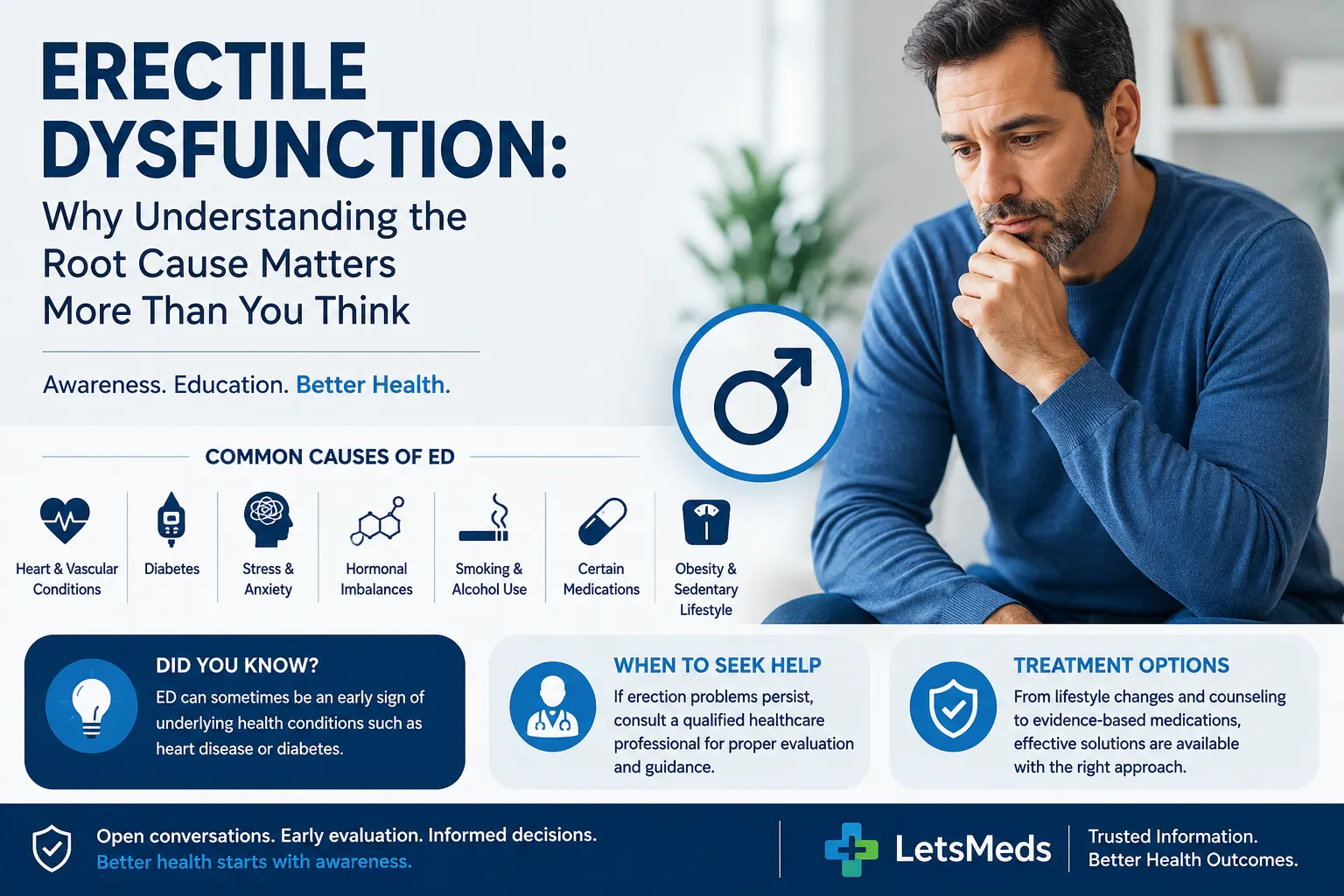 What Causes Erectile Dysfunction? Common Reasons Every Man Should Know
