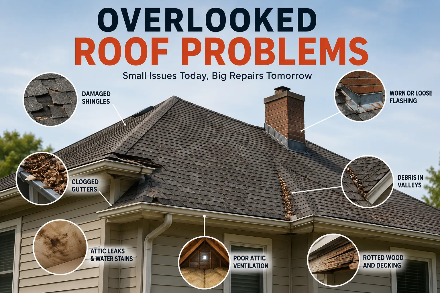 The Most Overlooked Roof Problems Found During Home Sales in Fort Collins