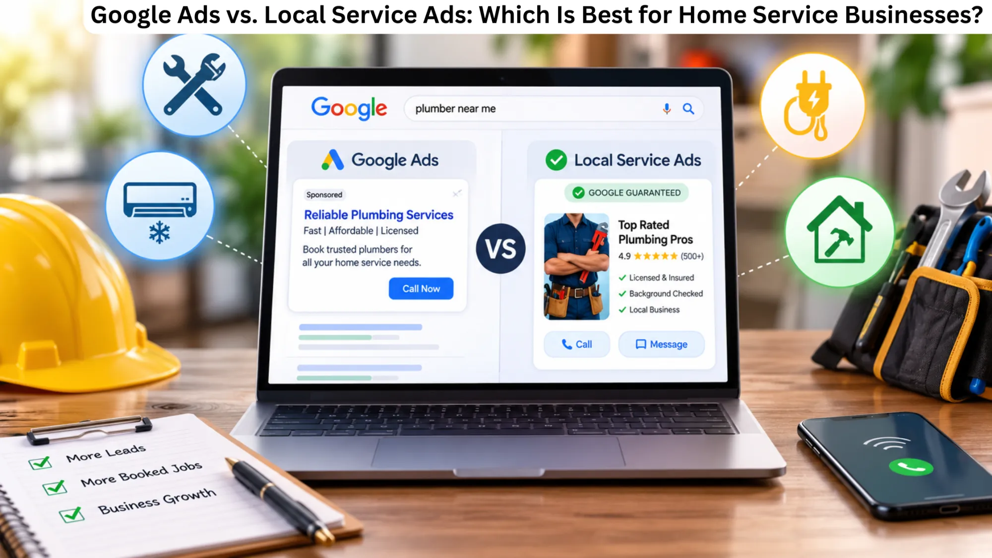 Google Ads vs. Local Service Ads: Which Is Best for Home Service Businesses?