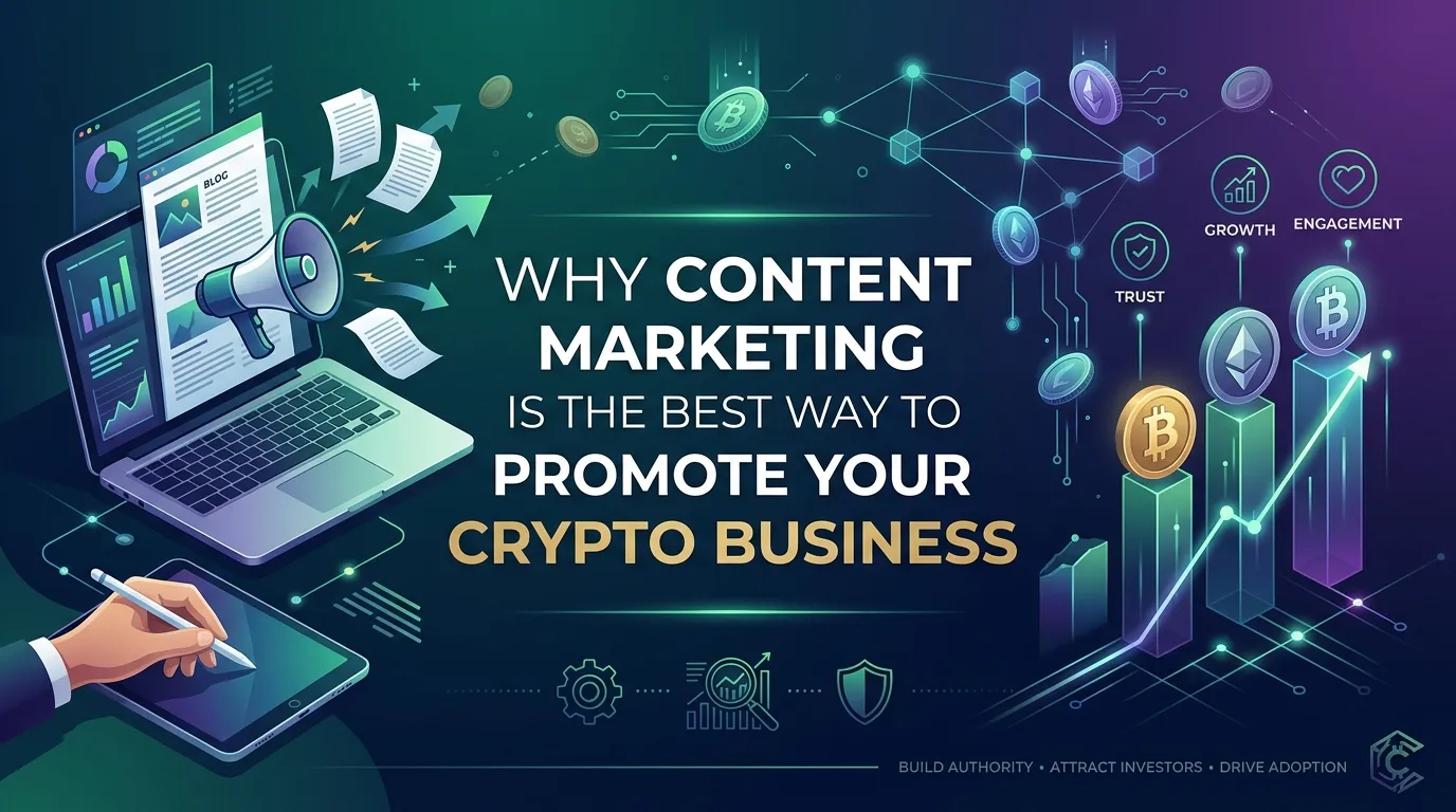Why Content Marketing Is the Best Way to Promote Your Crypto Business