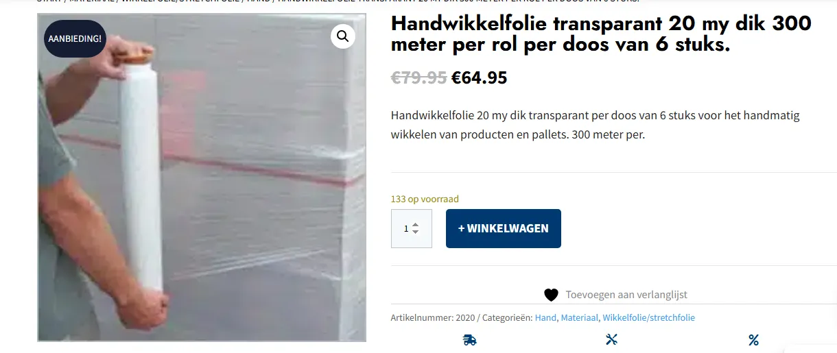 machinewikkelfolie: Praktische gids | Fixpack