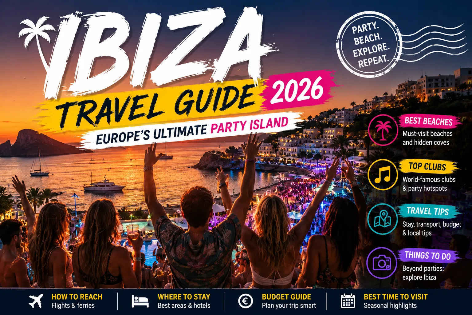 Ibiza Travel Guide 2026 - Europe’s Ultimate Party Island
