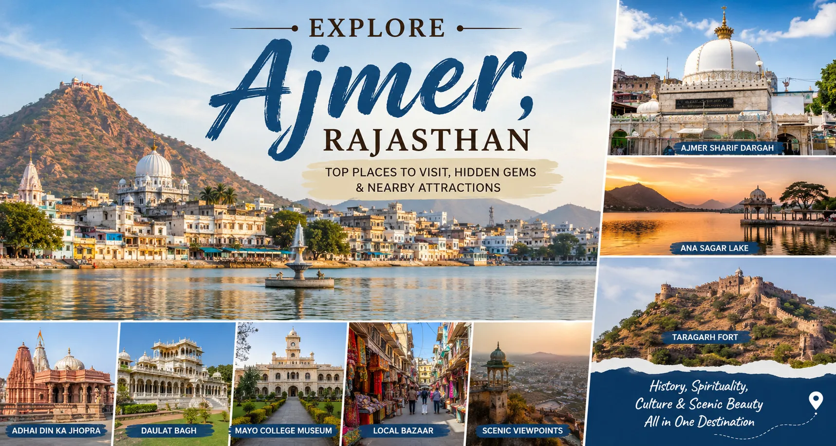 Make Every Moment Count with the Best Ajmer Tour Packages in Rajasthan